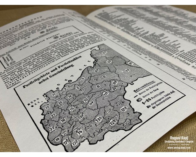 List of post offices in the Reichspost area