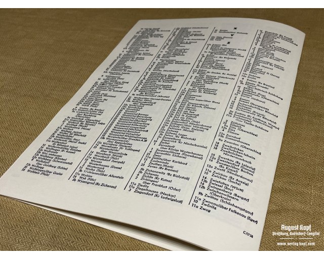 List of post offices in the Reichspost area
