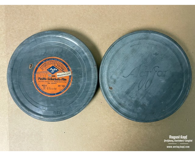 Film Agfa reel metal box 1pc