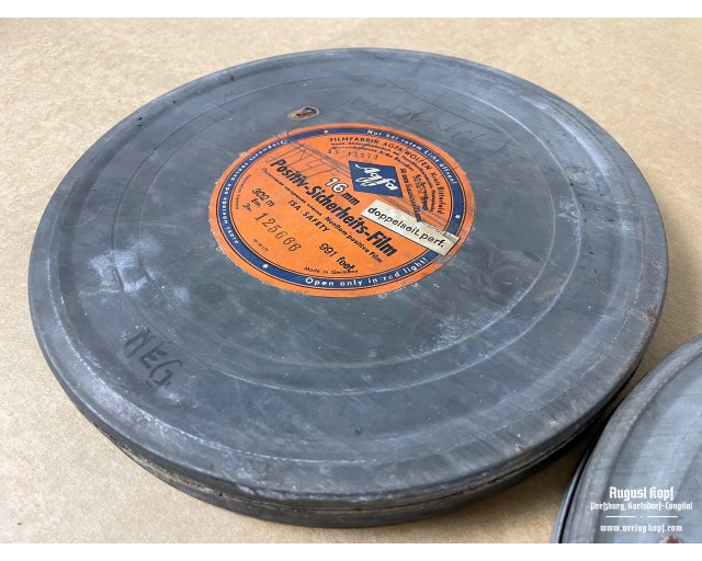 Film Agfa reel metal box 1pc
