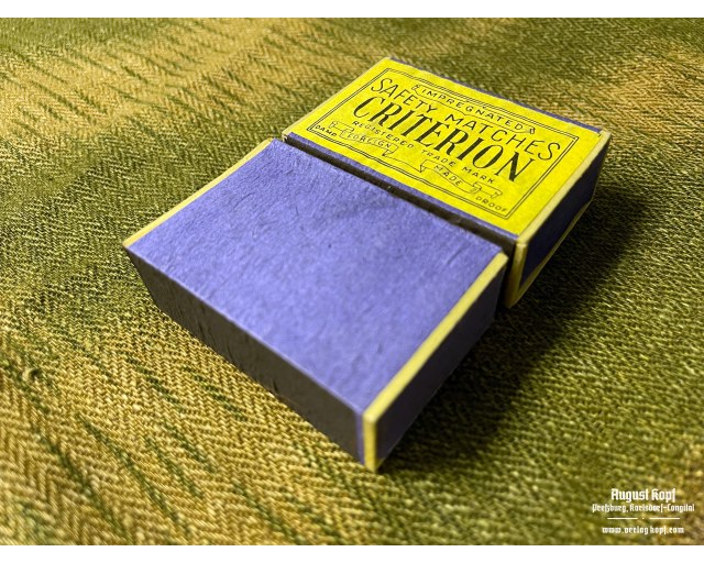 Original matches Criterion