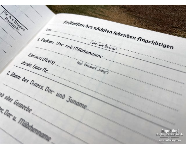Soldbuch Wehrmacht Heer Group set 10x