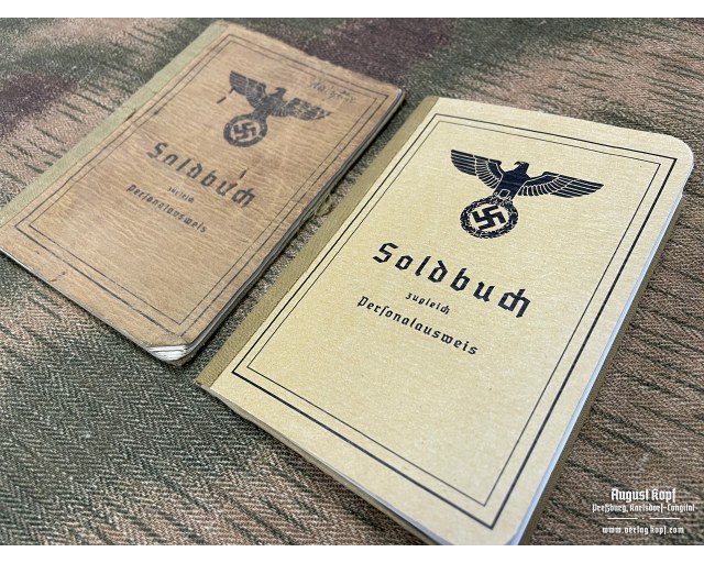 Soldbuch Wehrmacht Heer Group set 10x
