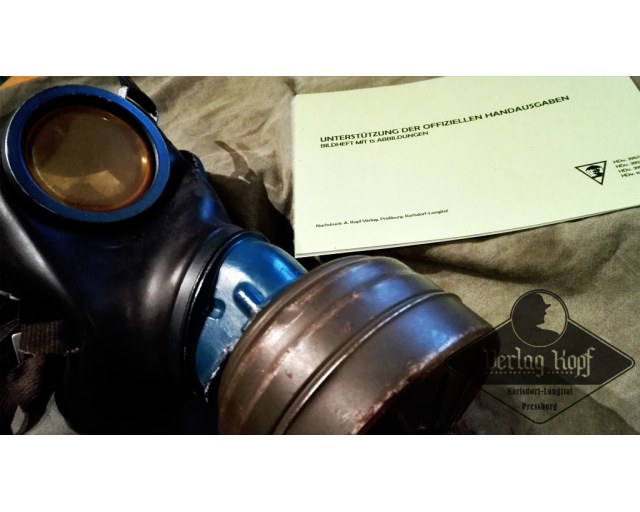 Bildheft for proper Gas Mask use