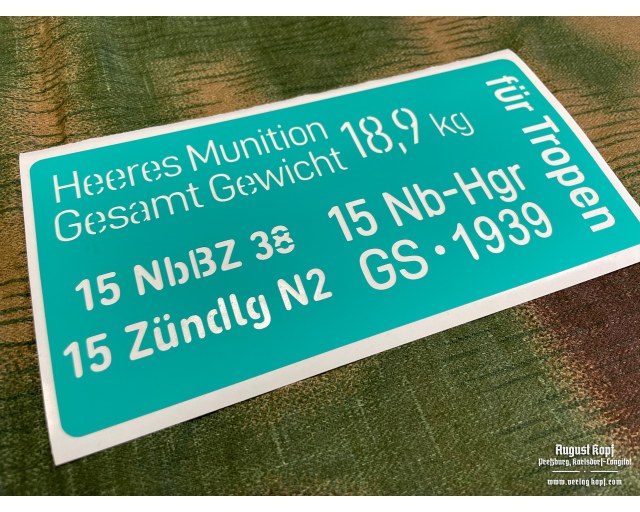 Stencil Nebelhandgranate 39 box