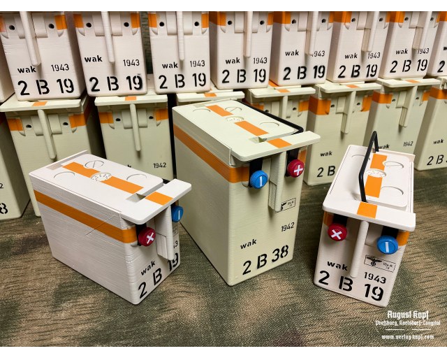 Radio battery Sammler 2 B 19 box
