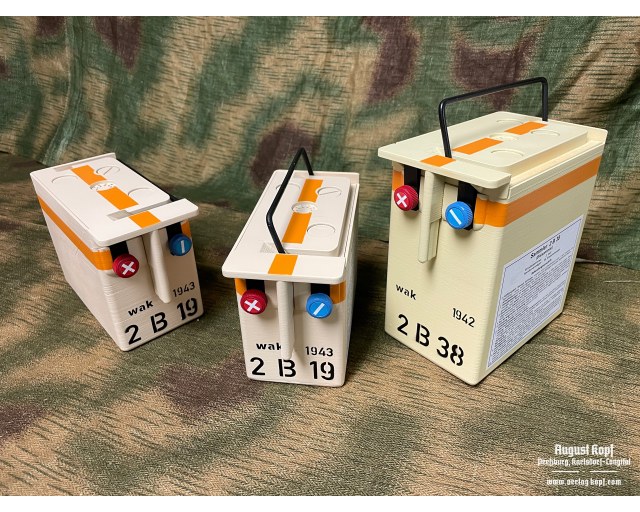 Radio battery Sammler 2 B 19 box