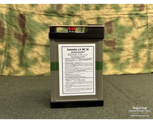 Radio battery Nickelsammler 2,4 NC 28 box