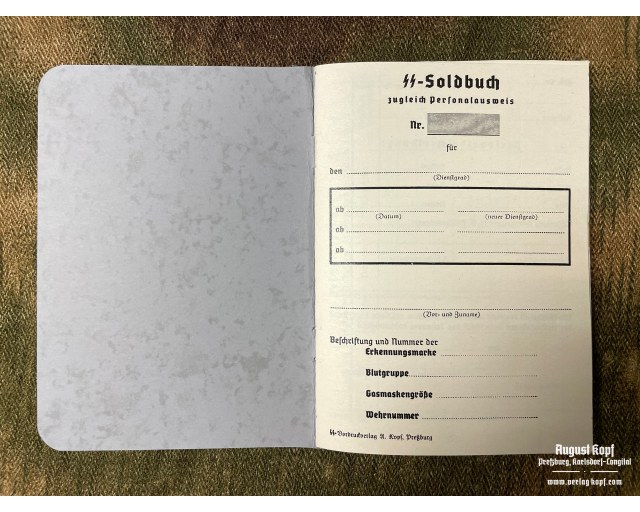 Soldbuch SS