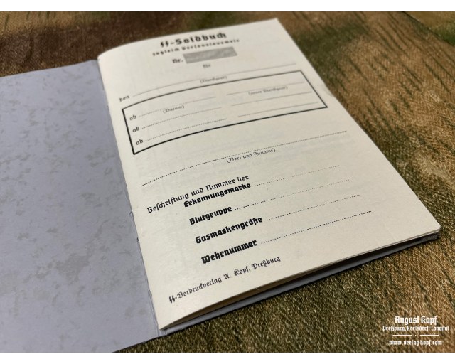 Soldbuch SS
