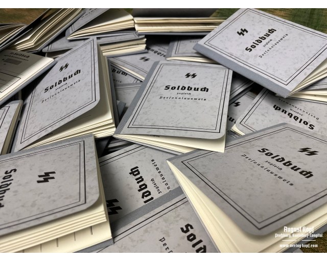 Soldbuch SS Group set 10x