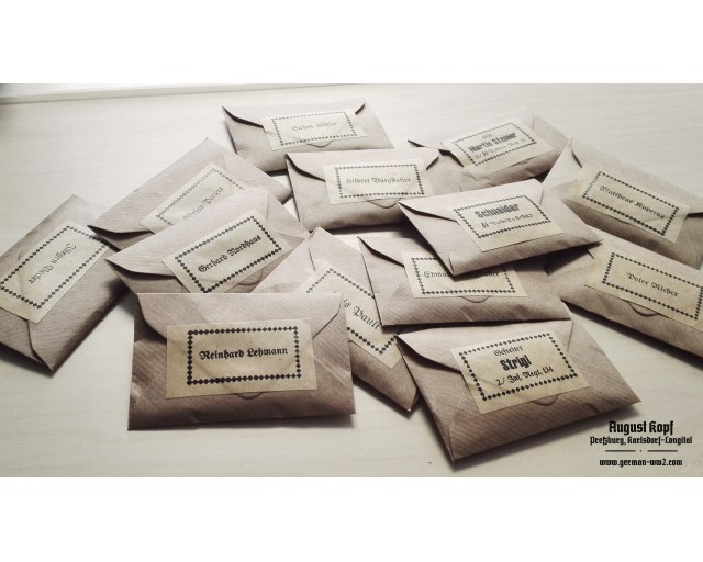 German Nametags SET - customized cloth labels
