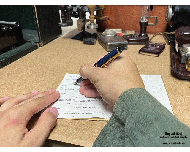 Heer/SS Soldbuch filling service