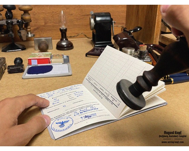 Heer/SS Soldbuch filling service