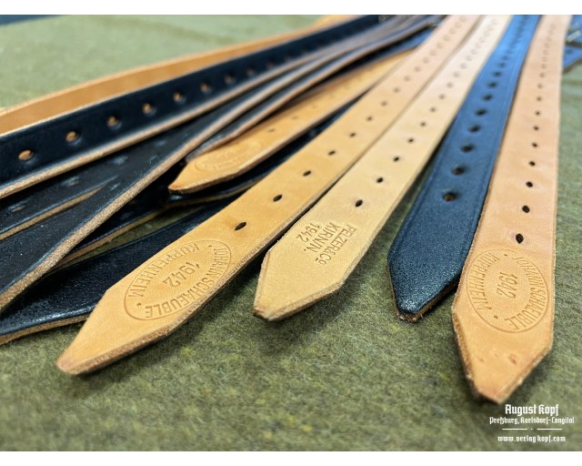 Zeltbahn riemen leather strap