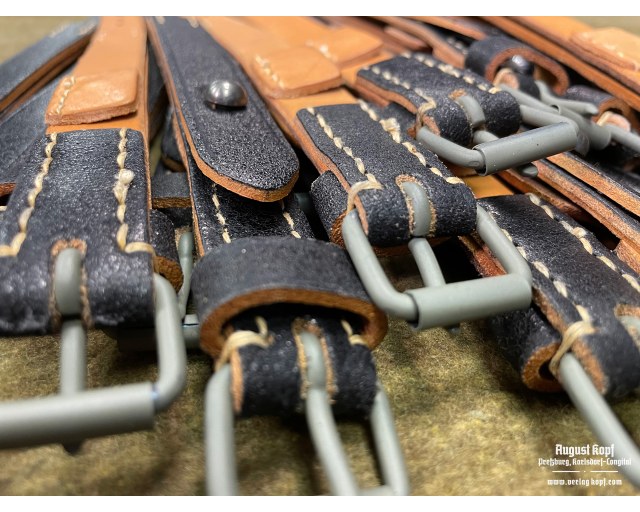 Zeltbahn riemen leather strap
