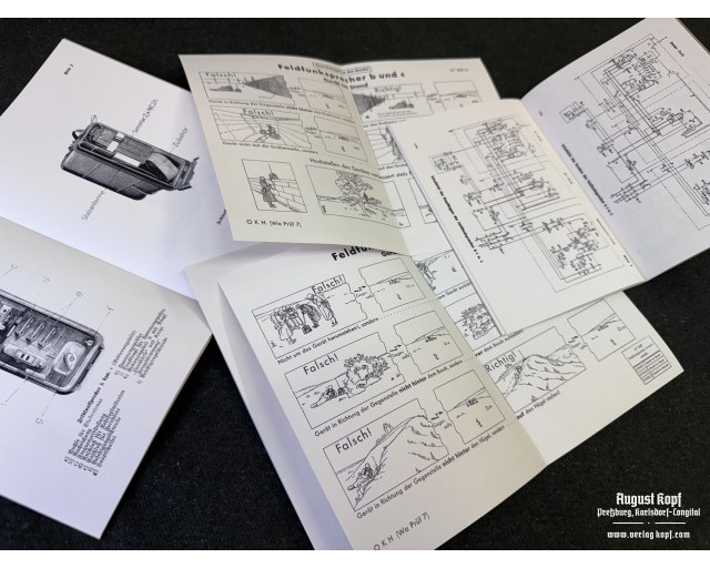 Feldfu instruction booklets set