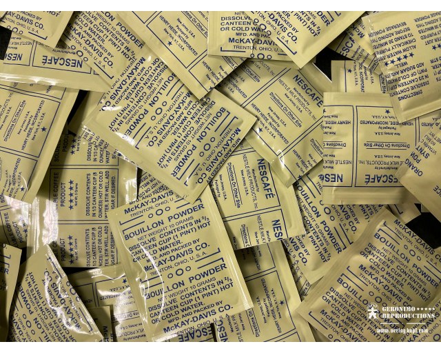 US Ration beverage packs set 3pcs