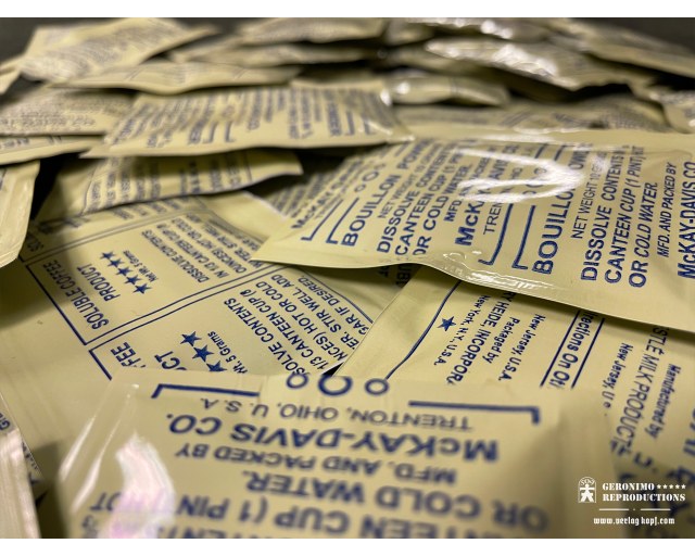 US Ration beverage packs set 36pcs