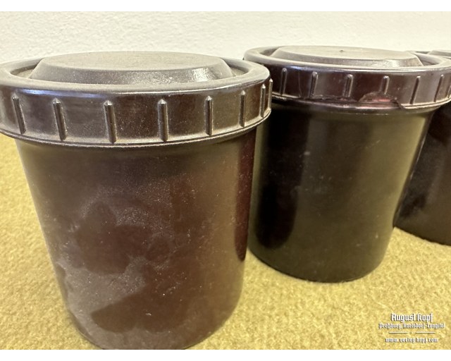 Set of KTM bakelite boxes 5pcs