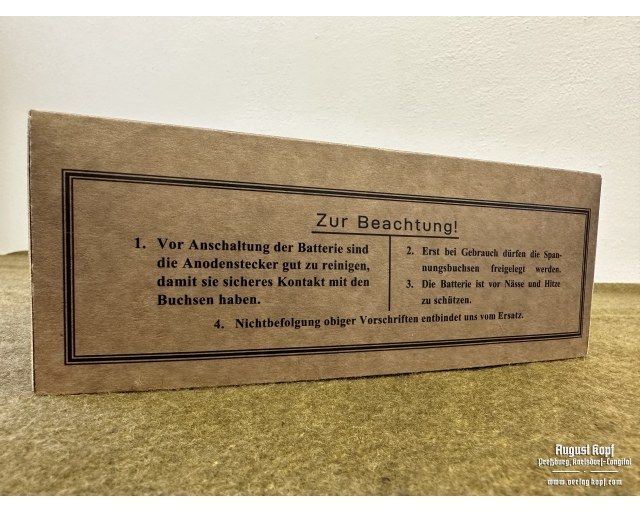 90V Anode Battery box type 1
