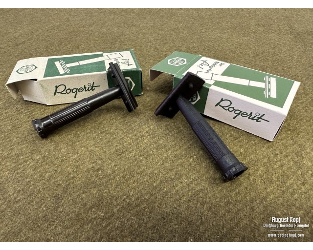 Rogerit razor package + 10 shaving blades