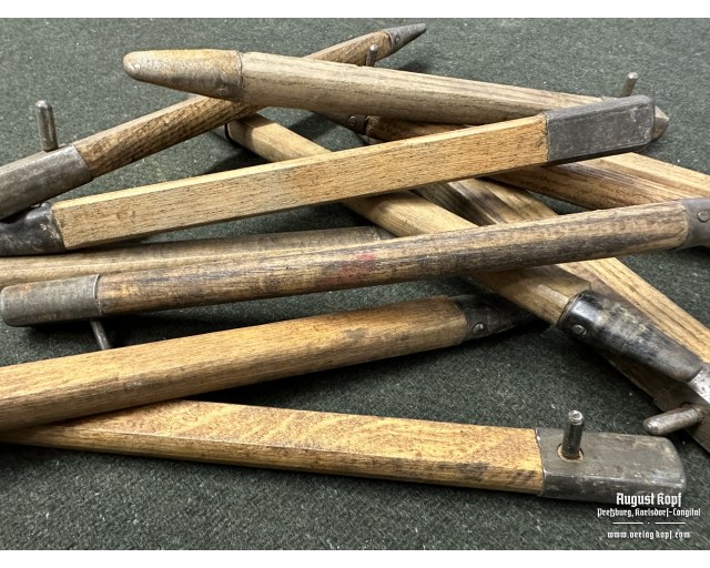 Original wooden tent peg