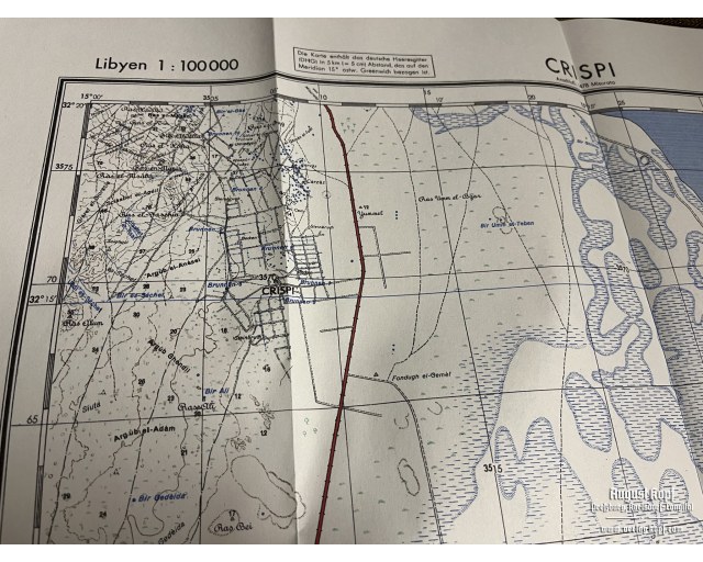 Deutsche karte Libya Crispi