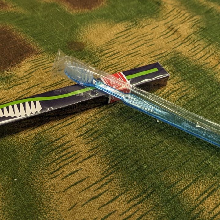 Dr West’s tooth brush