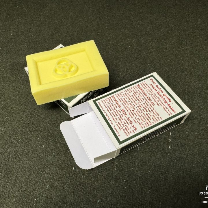 Dreiring-Seife Handstück soap + box