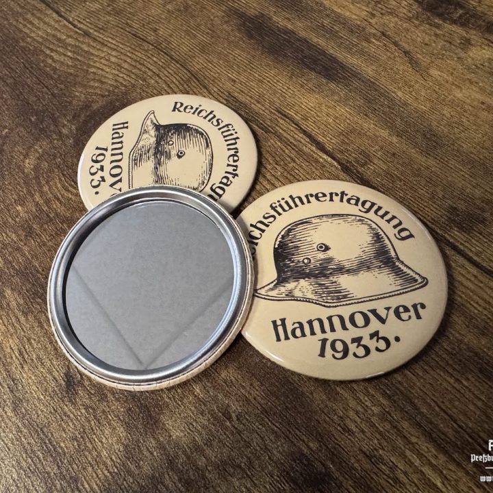 Round pocket mirror Stahlhelm 56mm
