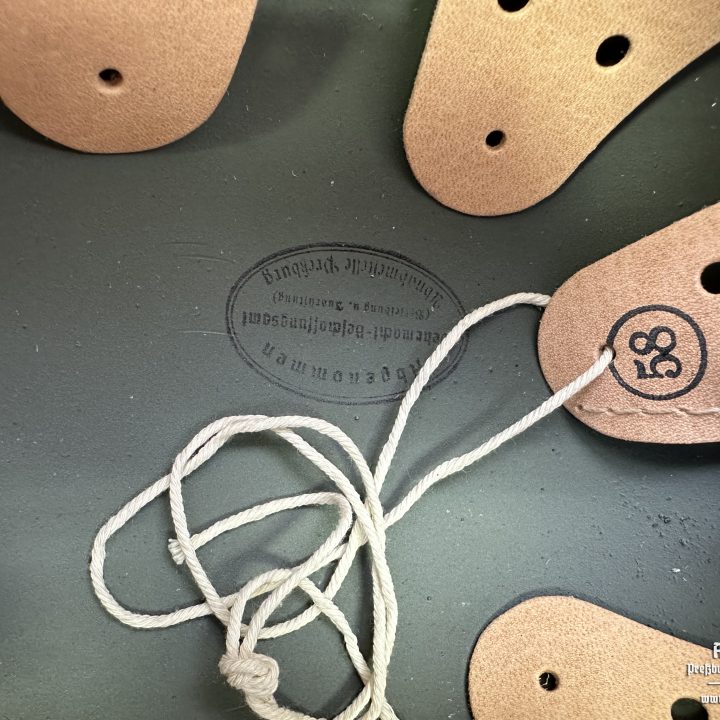 Original M35 NS66 Apfelgrun WH/SS stahlhelm