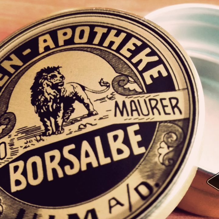 Borsalbe - Löwen cream tin