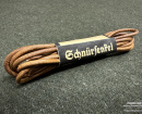 Leather laces 3mm brown round 2x 100cm