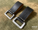 Leather belt loop repro 1piece aluminium